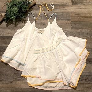 SATURDAY SUNDAY by ANTHROPOLOGIE 2-Piece Pajama/Loungewear Set
